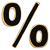 💯 Эмодзи «Black And Gold» для Telegram