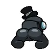 🤪 Эмодзи «black #color #black» для Telegram