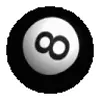 🎱 Эмодзи «black #color #black» для Telegram