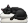 🤩 Эмодзи «Black Ai Emoji» для Telegram