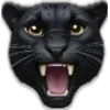 🤩 Эмодзи «Black Ai Emoji» для Telegram