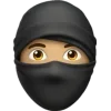 🤩 Эмодзи «Black Ai Emoji» для Telegram