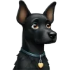 🤩 Эмодзи «Black Ai Emoji» для Telegram
