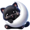 🌙 Эмодзи «Пушистые тьмы» для Telegram