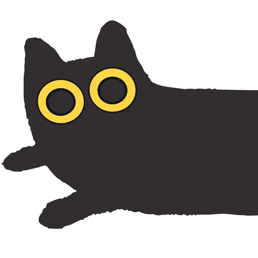 🐈‍⬛ Эмодзи «Black Kitty» для Telegram