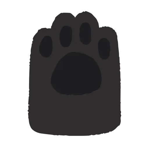 🐾 Эмодзи «Black Kitty» для Telegram