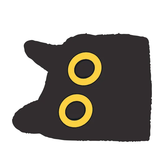 😳 Эмодзи «Black Kitty» для Telegram