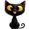😛 Эмодзи «Черный Смич» для Telegram