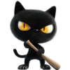 👊 Эмодзи «Черный Смич» для Telegram