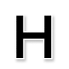 😉 Эмодзи «Черные буквы с контуром и наоборот» для Telegram