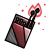 🔥 Эмодзи «Black White Red» для Telegram