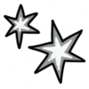 💫 Эмодзи «Black White Red» для Telegram
