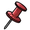 📌 Эмодзи «Black White Red» для Telegram