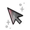 👆 Эмодзи «Black White Red» для Telegram