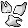 🦷 Эмодзи «Black White Red» для Telegram