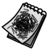 📄 Эмодзи «Black White Red» для Telegram