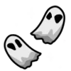 👻 Эмодзи «Black White Red» для Telegram