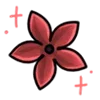 🌸 Эмодзи «Black White Red» для Telegram