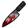🔪 Эмодзи «Black White Red» для Telegram