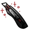 🔪 Эмодзи «Black White Red» для Telegram