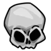 💀 Эмодзи «Black White Red» для Telegram