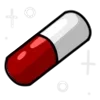 Эмодзи Black White Red для Telegram — скачать