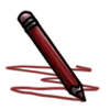✏️ Эмодзи «Black White Red» для Telegram