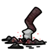 🚬 Эмодзи «Black White Red» для Telegram