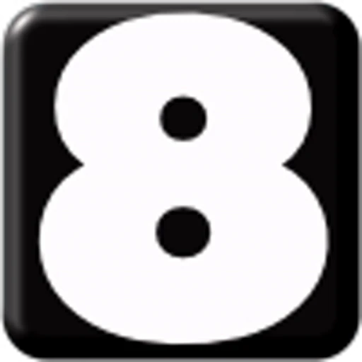 8️⃣ Эмодзи «Black ABC» для Telegram