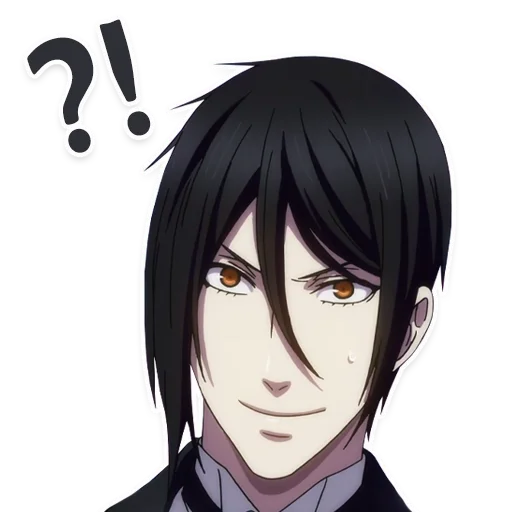 🤔 Стикер «Black Butler - Pack» для Telegram