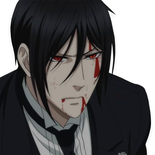 😤 Стикер «Black Butler - Pack» для Telegram