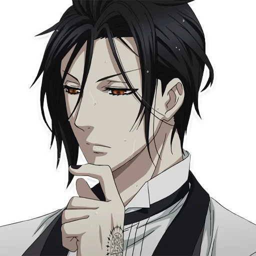 🤔 Стикер «Black Butler - Pack» для Telegram