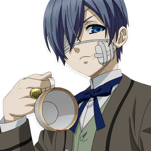 😒 Стикер «Black Butler - Pack» для Telegram
