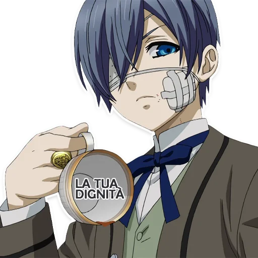 😒 Стикер «Black Butler - Pack» для Telegram