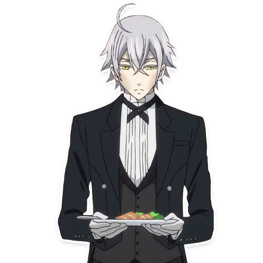 🥺 Стикер «Black Butler - Pack» для Telegram