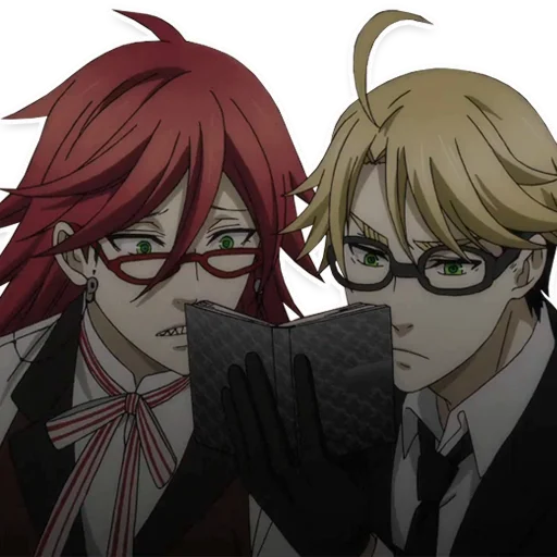 👀 Стикер «Black Butler - Pack» для Telegram