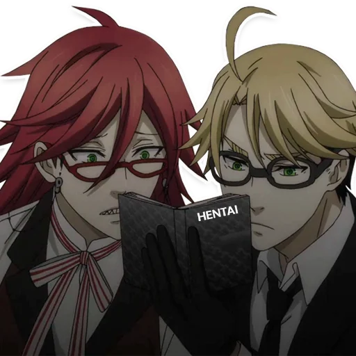 👀 Стикер «Black Butler - Pack» для Telegram