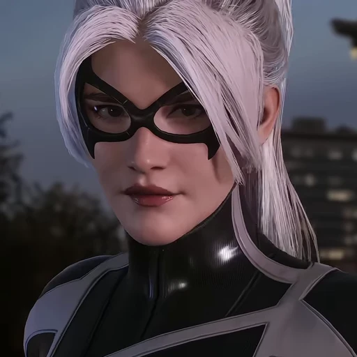 Стикерпак Felicia Black Cat для Telegram — скачать