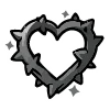 🖤 Эмодзи «Black Doodle» для Telegram