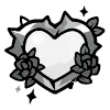 🖤 Эмодзи «Black Doodle» для Telegram