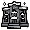 🏫 Эмодзи «Black Doodle» для Telegram