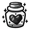 🫙 Эмодзи «Black Doodle» для Telegram