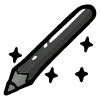 ✏️ Эмодзи «Black Doodle» для Telegram