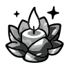 🕯 Эмодзи «Black Doodle» для Telegram