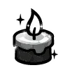 🕯 Эмодзи «Black Doodle» для Telegram