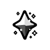 🔹 Эмодзи «Black Doodle» для Telegram