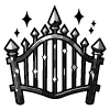 🔱 Эмодзи «Black Doodle» для Telegram