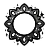 📯 Эмодзи «Black Doodle» для Telegram