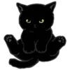 🐈‍⬛ Эмодзи «🧸 Black - черный эстетик» для Telegram