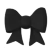 🎀 Эмодзи «🧸 Black - черный эстетик» для Telegram